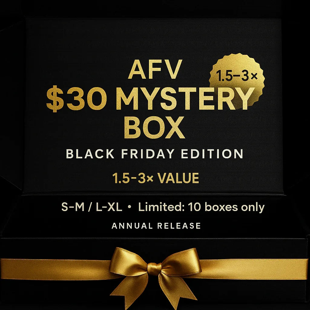 Black Friday Mystery Box — Annual Release. Limited.