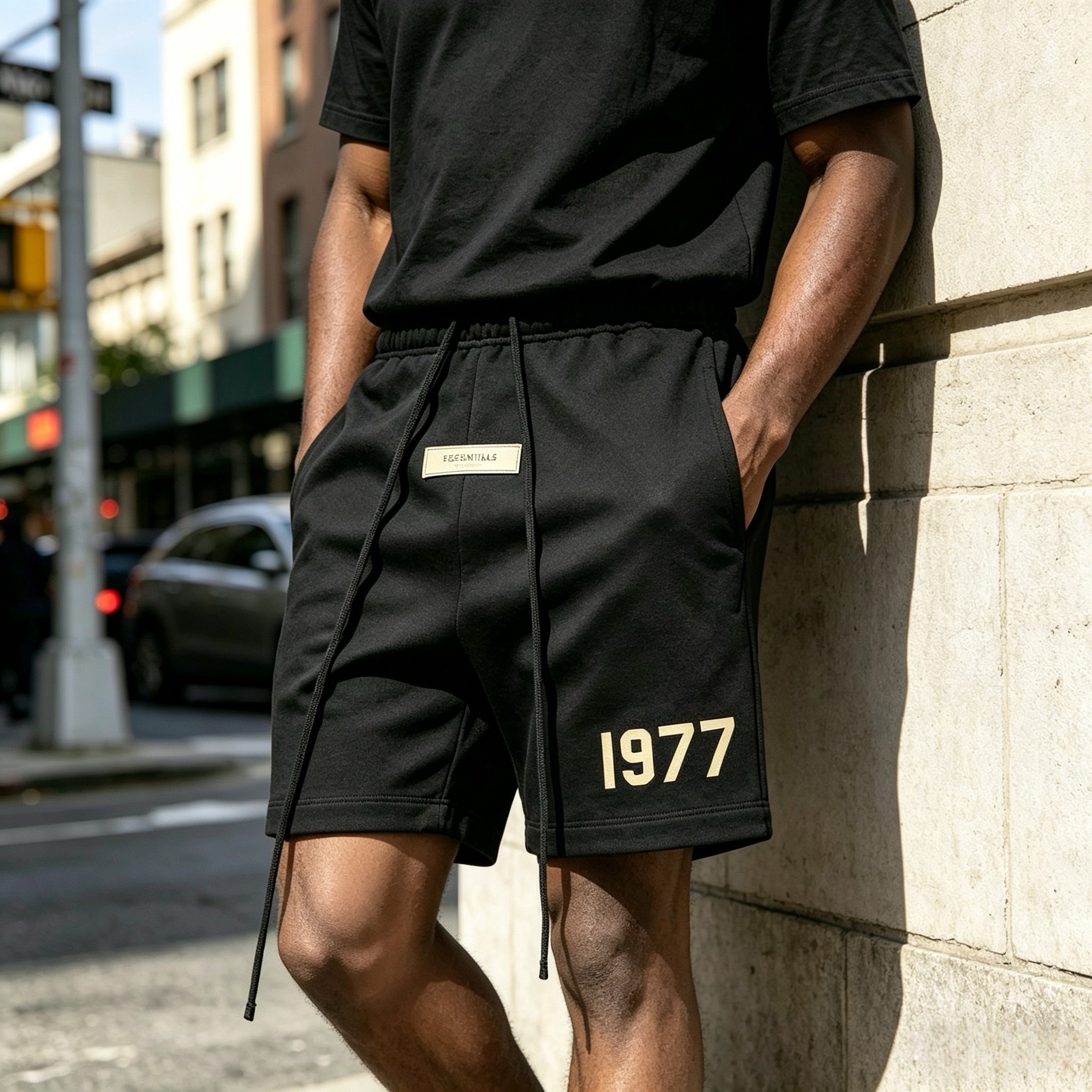 Fear of God Essentials Essentials Shorts Iron β Soft Weight, Quiet Utility