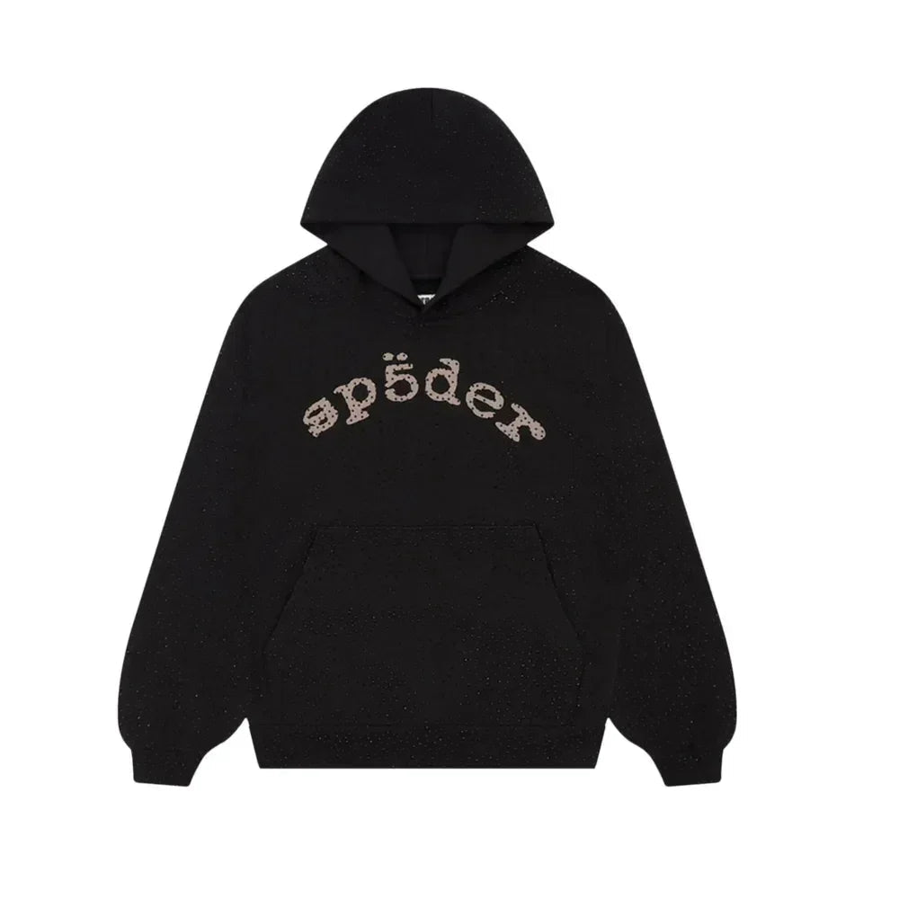 Brilliant Sp5der VVS Hoodie Black - AFV Clothes