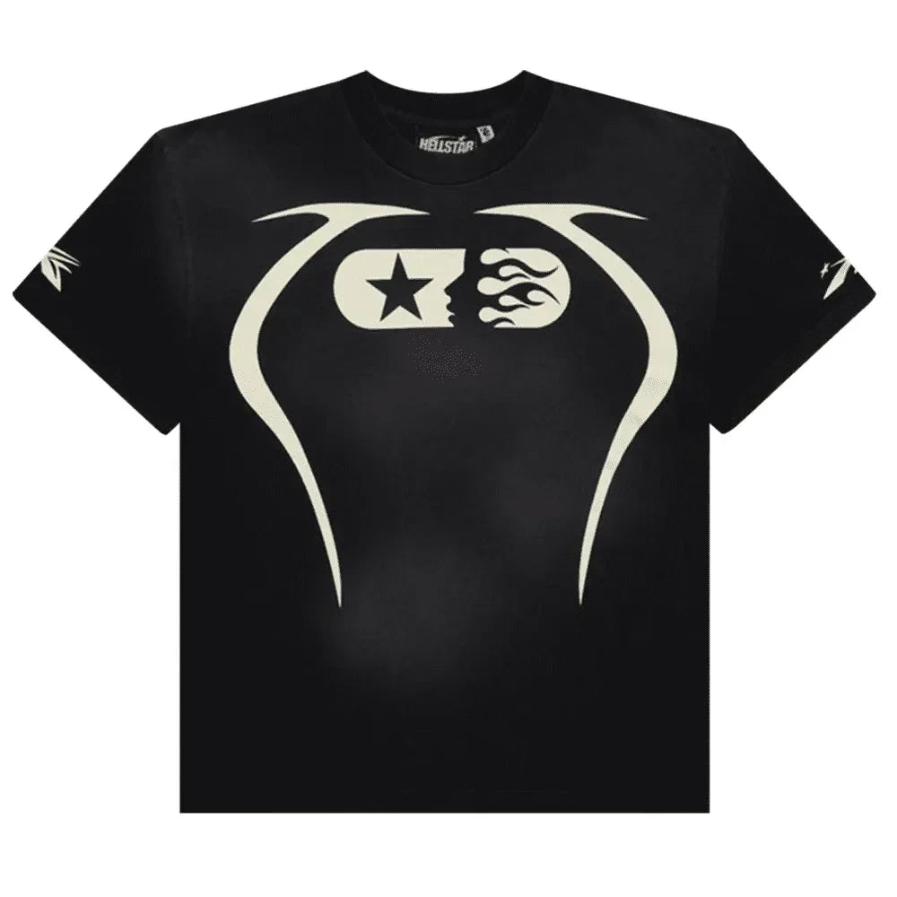 Hellstar Warm Up T-Shirt Black - AFV Clothes
