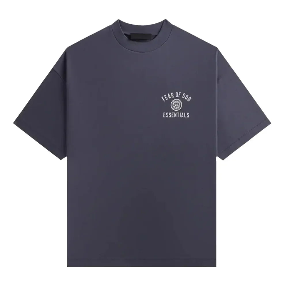 Fear Of God Essentials Jersey Crewneck Tee Marine - AFV Clothes