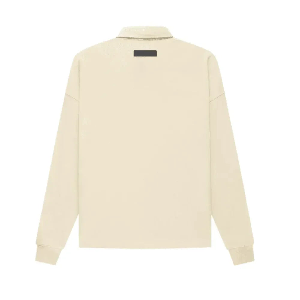 Fear Of God Essentials Henley Rugby Egg Shell - AFV Clothes