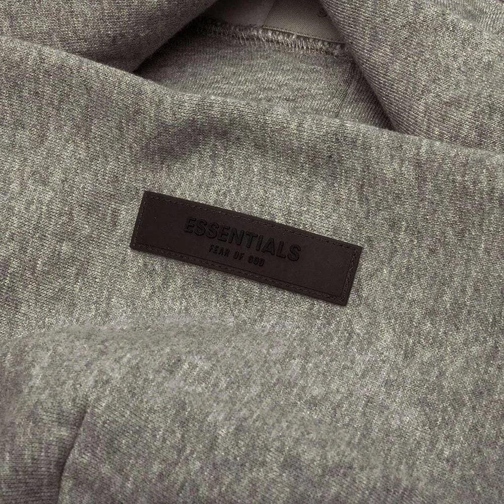 Fear of God Essentials Core Collection Hoodie Dark Oatmeal - AFV Clothes