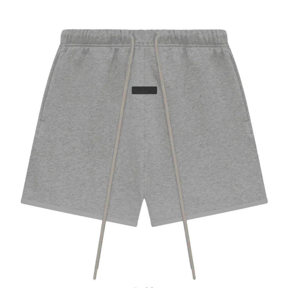 Fear of God Essentials Sweatshort Dark Heather Oatmeal - AFV Clothes