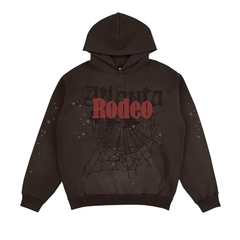 🔥 Where to Buy Travis Scott Cactus Jack x Sp5der Days Before Rodeo Hoodie Brown – Iconic Collab for Real Streetwear Fans - AFV Clothes