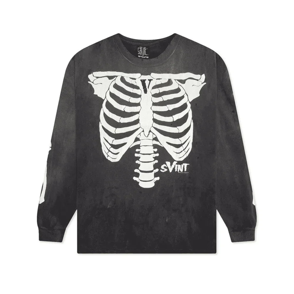 Saint Michael x VLONE Bone L/S Tee - AFV Clothes