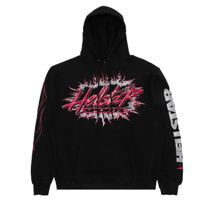 Hellstar Sports Future Flame Hoodie Black - AFV Clothes