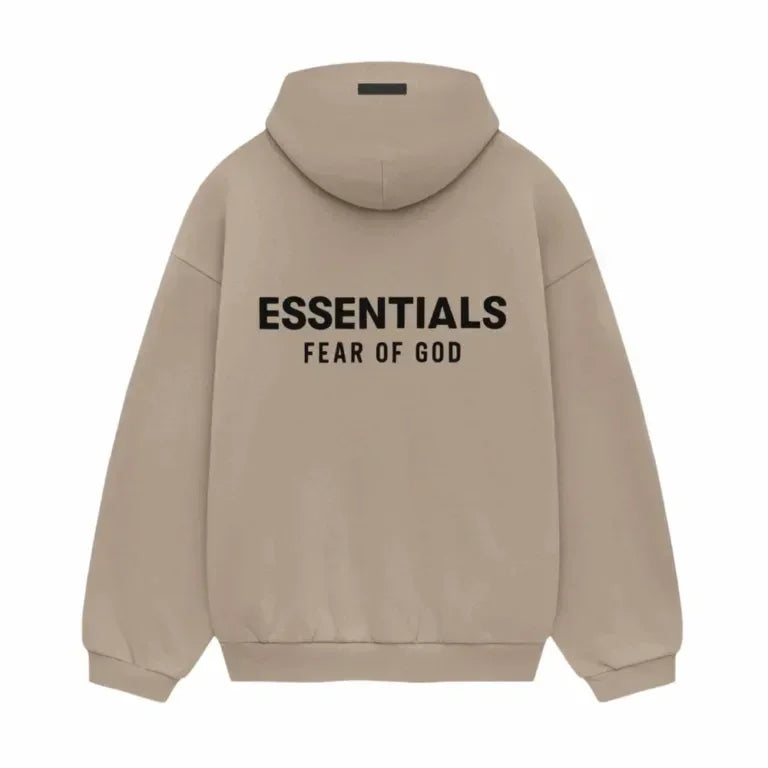 Fear of God Essentials Fleece Hoodie II Desert Sand