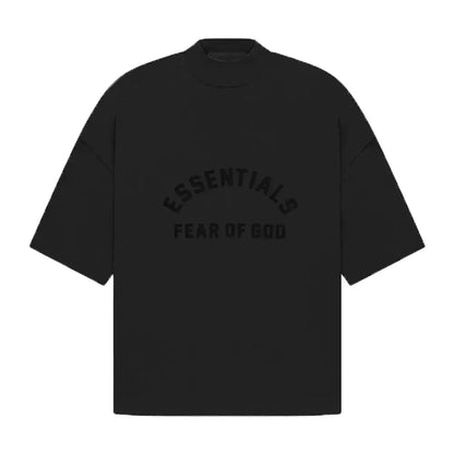 Fear of God Essentials SS23 Black Collection Tee Jet Black - AFV Clothes