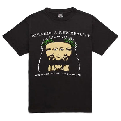 Saint Michael Vision S/S Vintage Tee Black - AFV Clothes