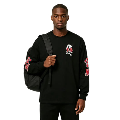 Palace Hong Kong Exclusive Yin Yang L S Tee Black