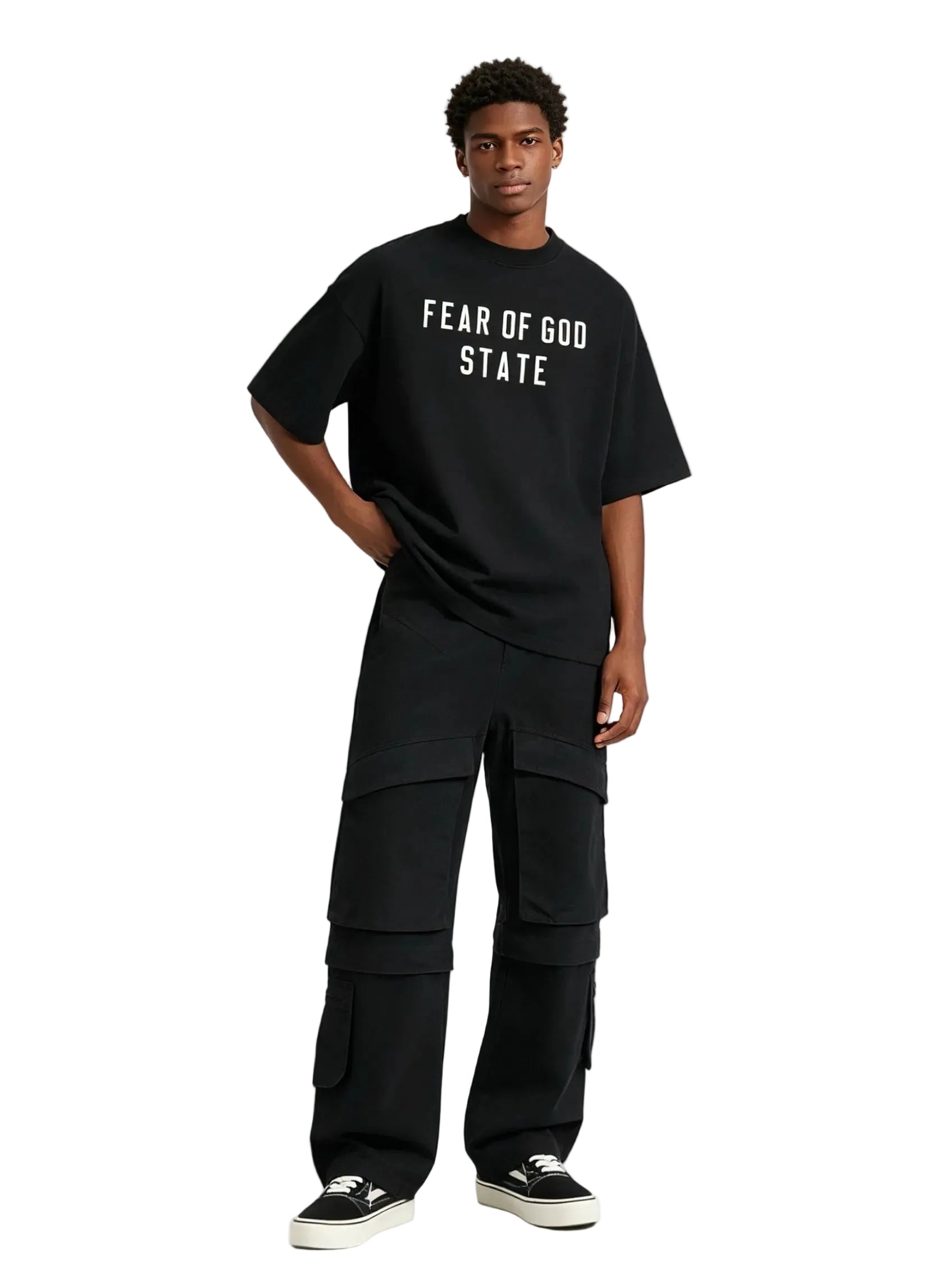 Fear of God Essentials Heavy Crewneck Tee Black