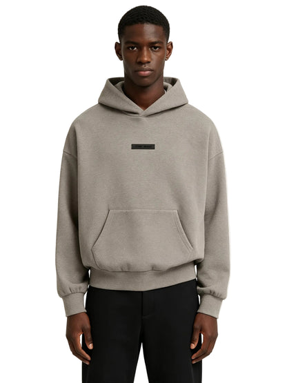 Fear of God Essentials Classic Fit Fleece Hoodie Homestead Heather