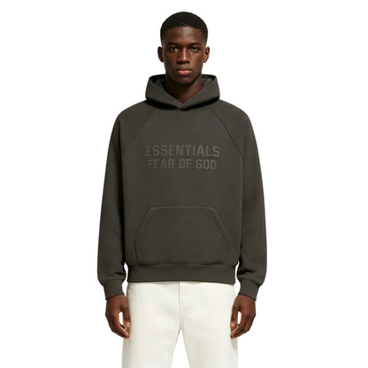 Fear of God Essentials Hoodie Off Black