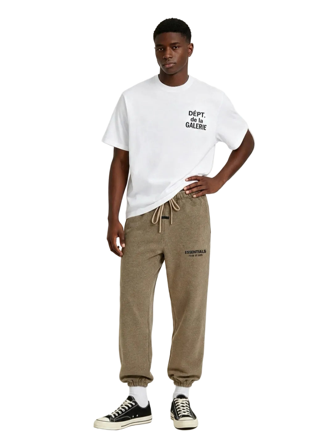 Fear of God Essentials Fleece Sweatpant Heather Grey