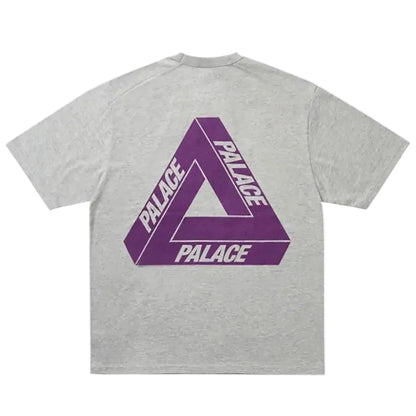 Palace Purple Label graphic detail cotton Tshirt
