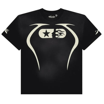 Hellstar Warm Up T-Shirt Black - AFV Clothes