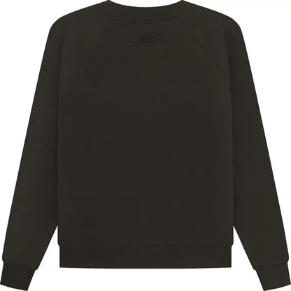 Fear of God Essentials Crewneck Off Black - AFV Clothes