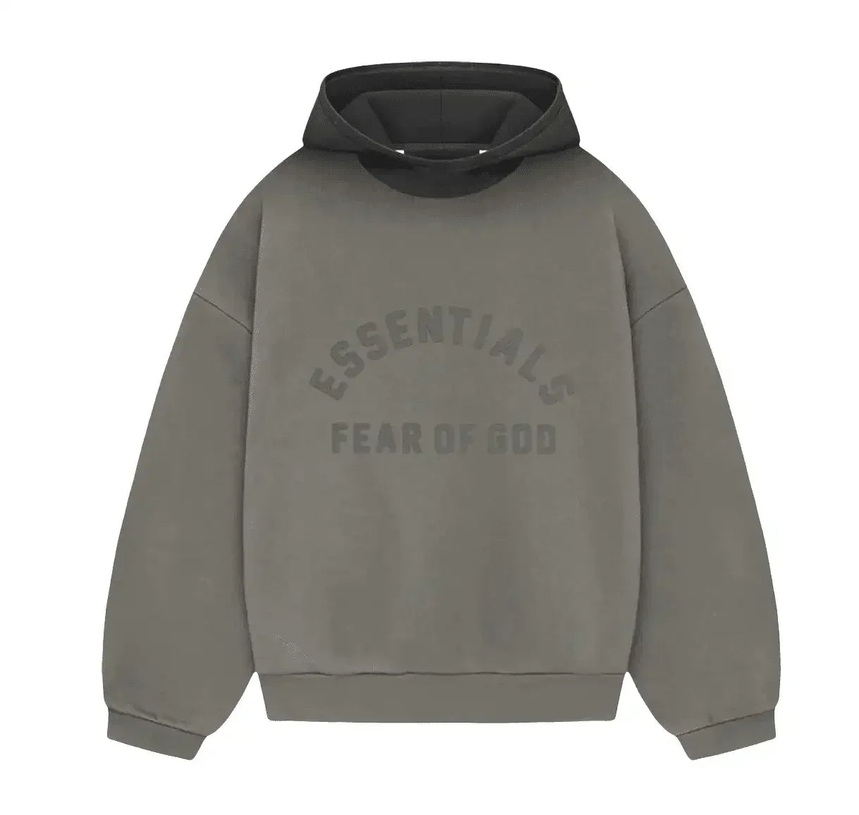 Fear of God Essentials SS24 Nylon Fleece Hoodie Ink/Jet Black - AFV Clothes