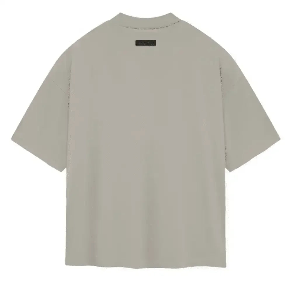 Fear of God Essentials Heavy Jersey Crewneck T-Shirt Seal - AFV Clothes