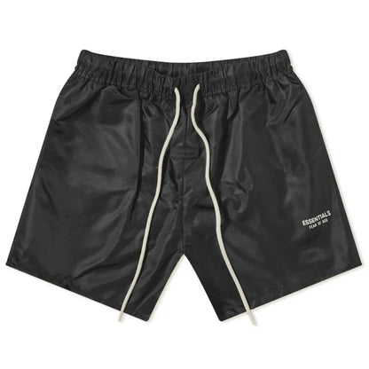 Fear of God Essentials Running Short Jet Black - AFV Clothes