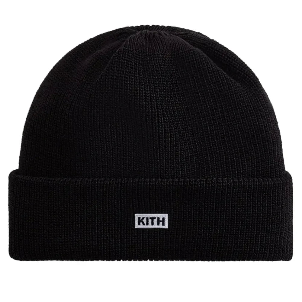 Kith Classic Beanie Black 