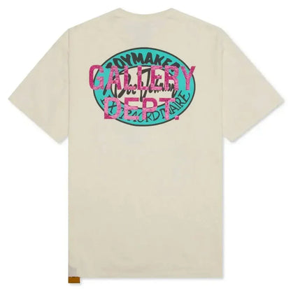 Gallery Dept. Dead Batteries Tee Antique White - AFV Clothes