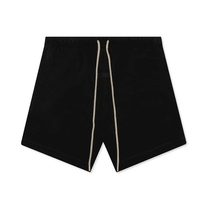 Fear of God Essentials Black Collection Sweatshort Jet Black - AFV Clothes