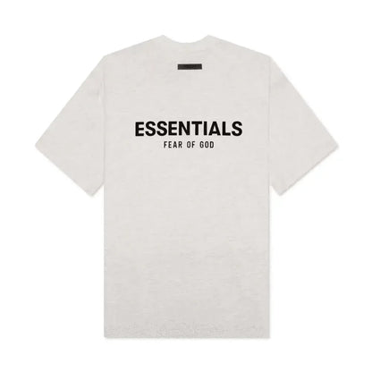 Fear of God Essentials Core Collection Tee Light Oatmeal - AFV Clothes