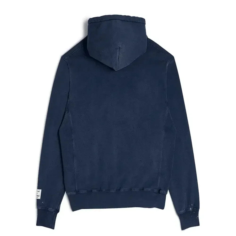 Gallery Dept. Paint Logo Hoodie Vintage Navy - AFV Clothes