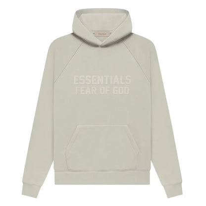 Fear of God Essentials Hoodie Smoke