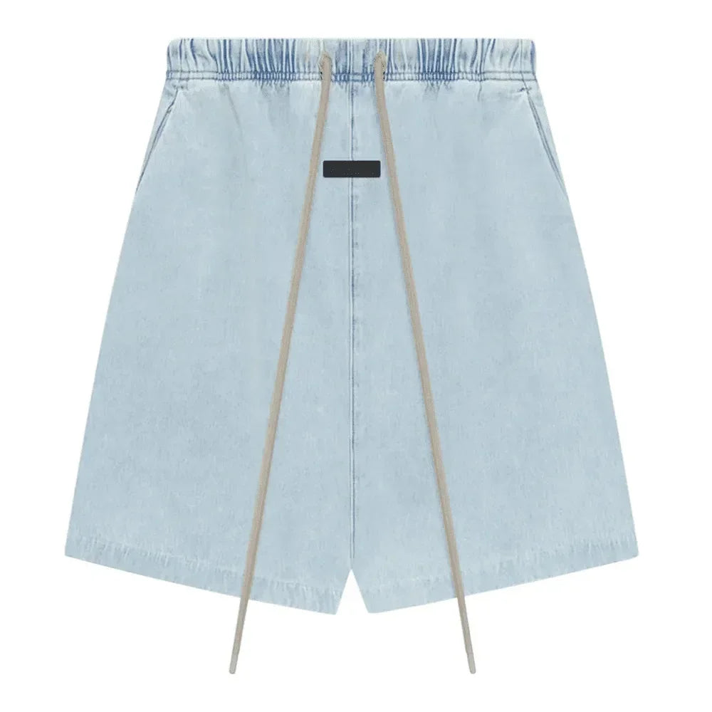 Fear God Relaxed Short Light Washed Denim