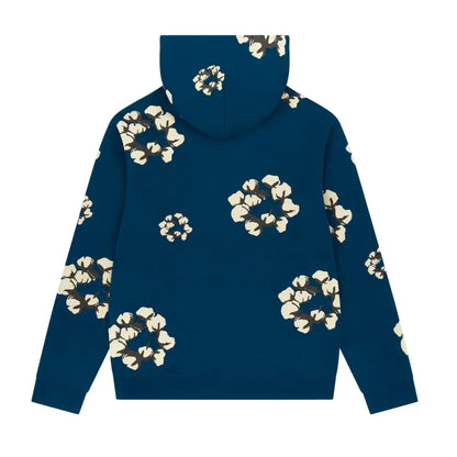 Denim Tears xCPFM Cactus Tears Wreath Hoodie Navy - AFV Clothes