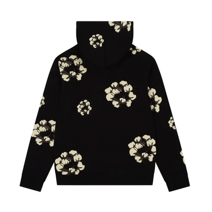 Denim Tears x CPFM Cactus Tears Wreath Hoodie Black - AFV Clothes