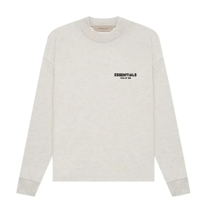 Fear of God Essentials Long Sleeve Tee Light Oatmeal