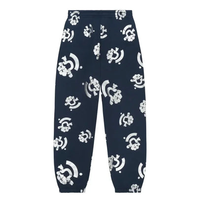 Denim Tears Bstroy Tears Sweatpants Blue - AFV Clothes